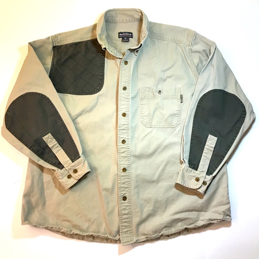 Woolrich Bird Hunting Button Up Shirt Sz XL